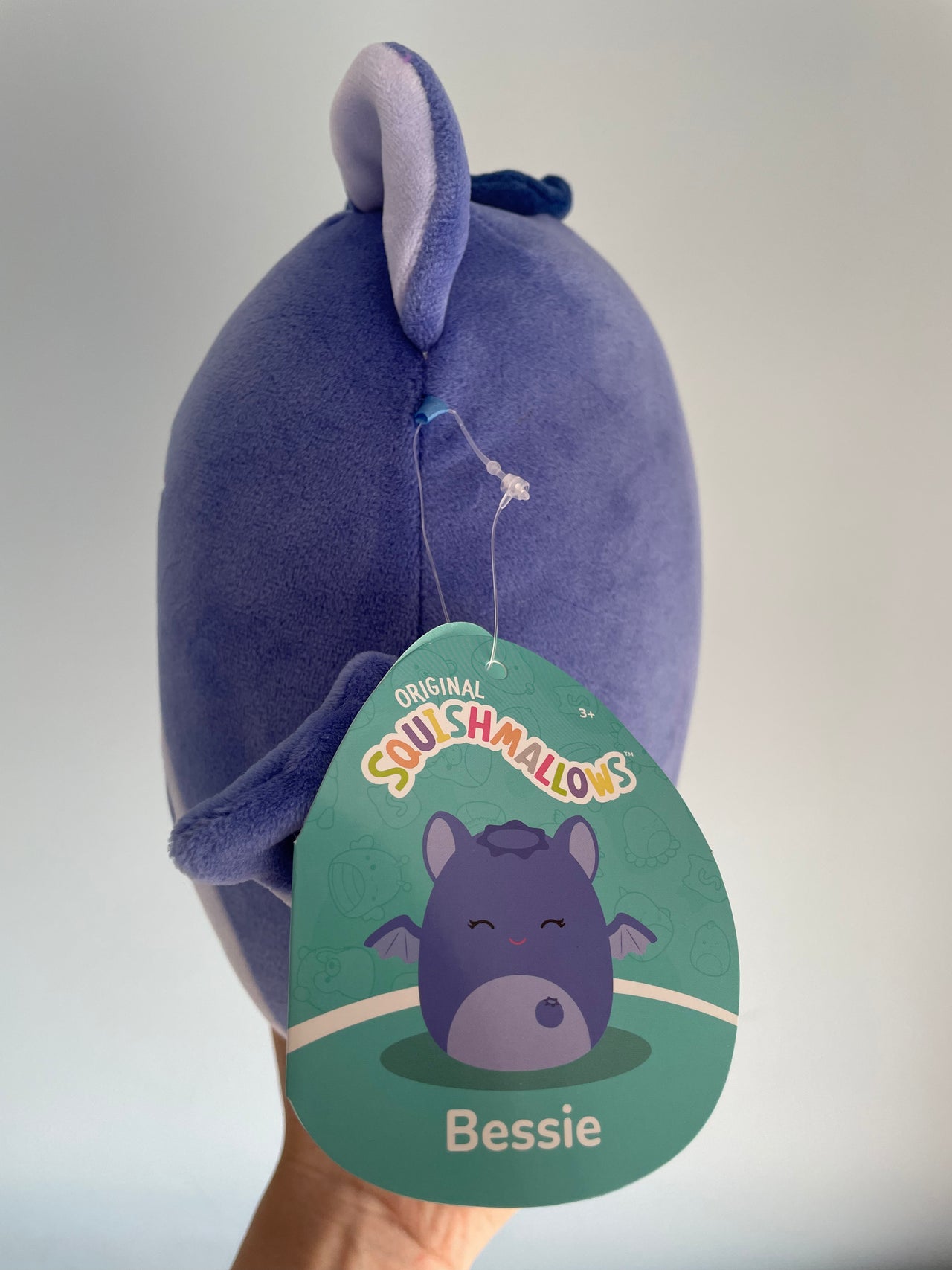 Squishmallow Plush Toy 8" Bessie the Blueberry Bat Squishmallows