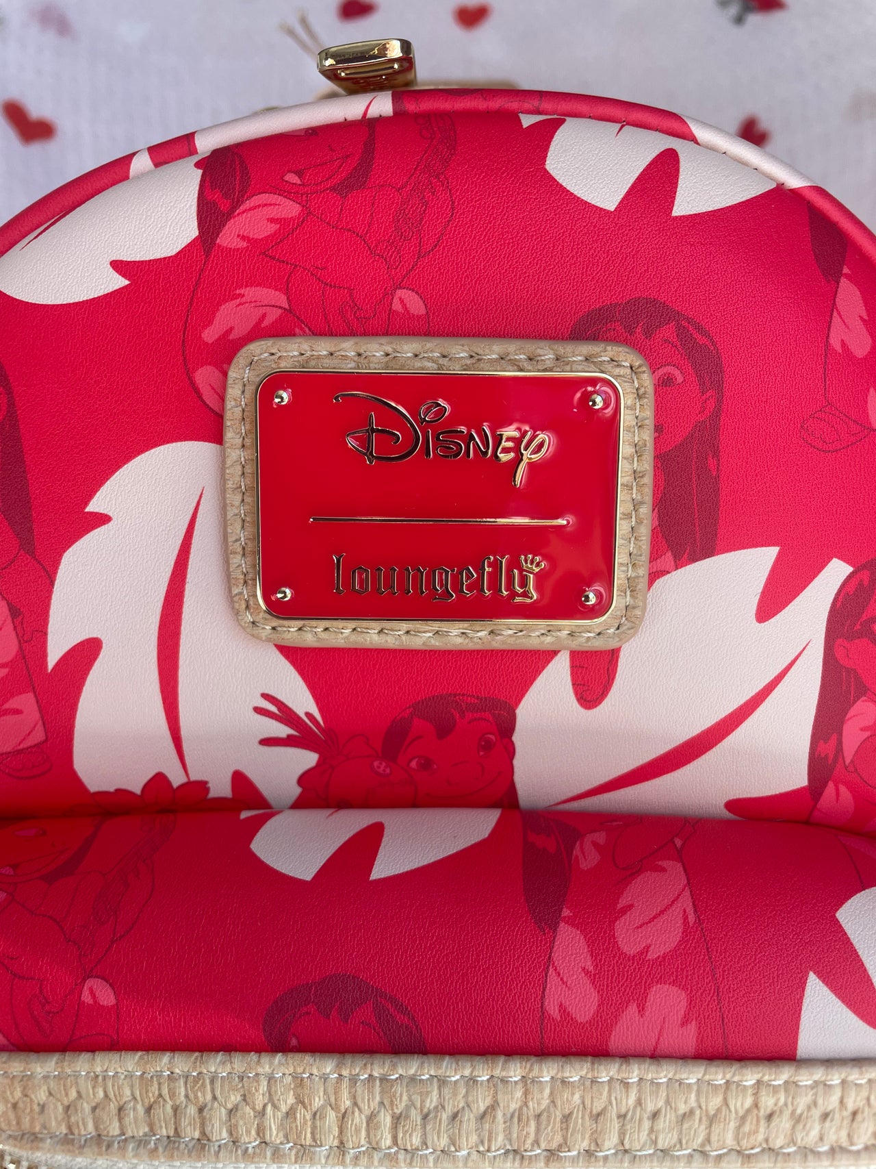 Loungefly Disney Lilo & Stitch Charm Cosplay Mini Backpack Loungefly