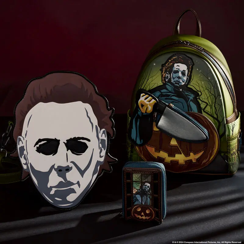 Loungefly Halloween Michael Myers Mask Glow Crossbody Bag - Kawaii Toys