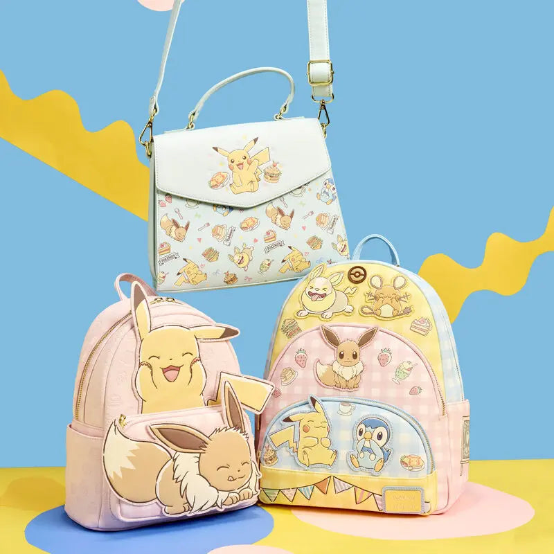 Loungefly Pokémon Café Triple Pocket Mini Backpack Loungefly