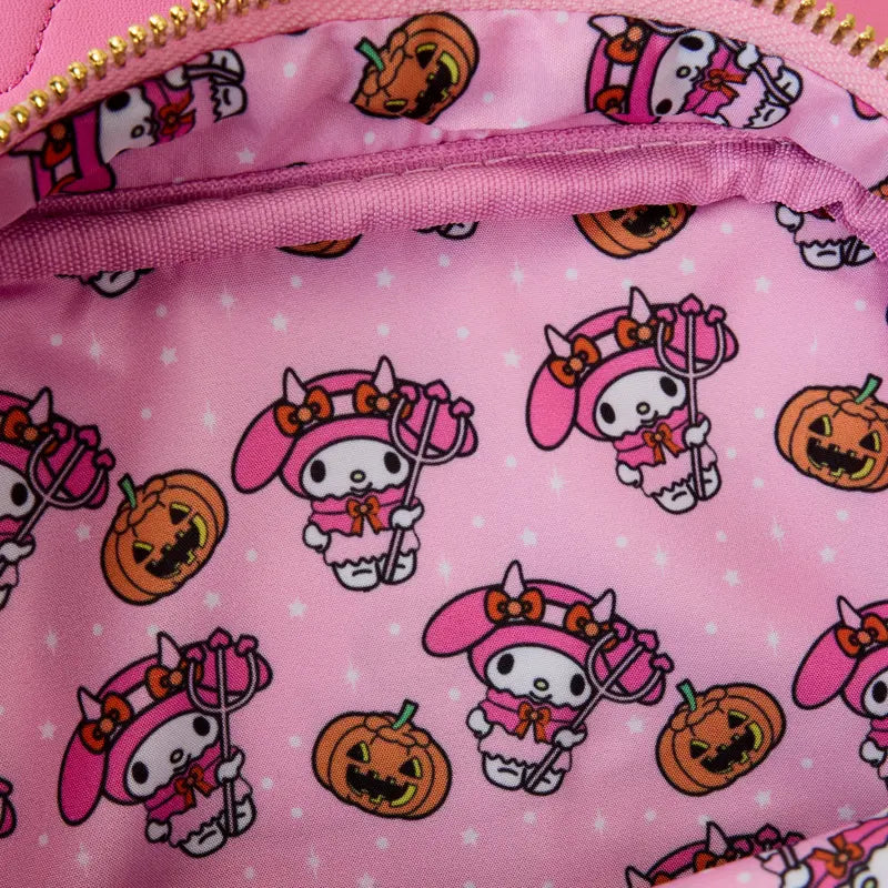 Loungefly Sanrio My Melody Pumpkin Crossbuddies® Cosplay Crossbody Bag with Coin Bag - Kawaii Toys