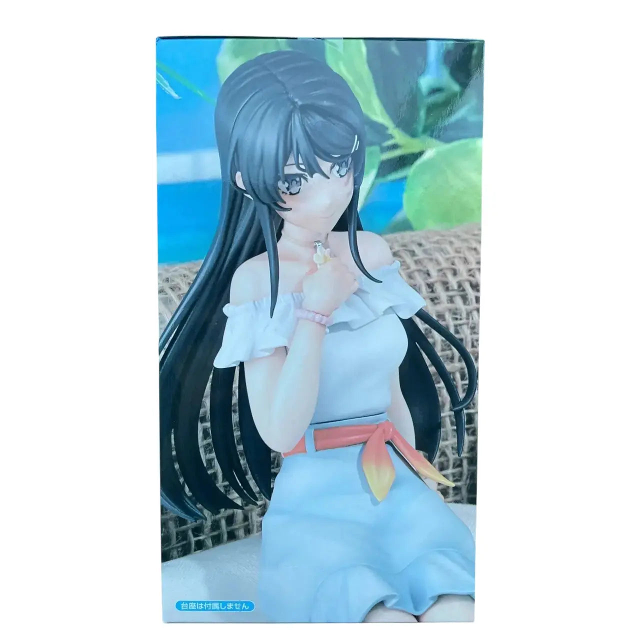 Rascal Does Not Dream of Bunny Girl Senpai Noodle Stopper PVC Statue Mai Sakurajima Summer Outfit Ver. 15 cm FuRyu