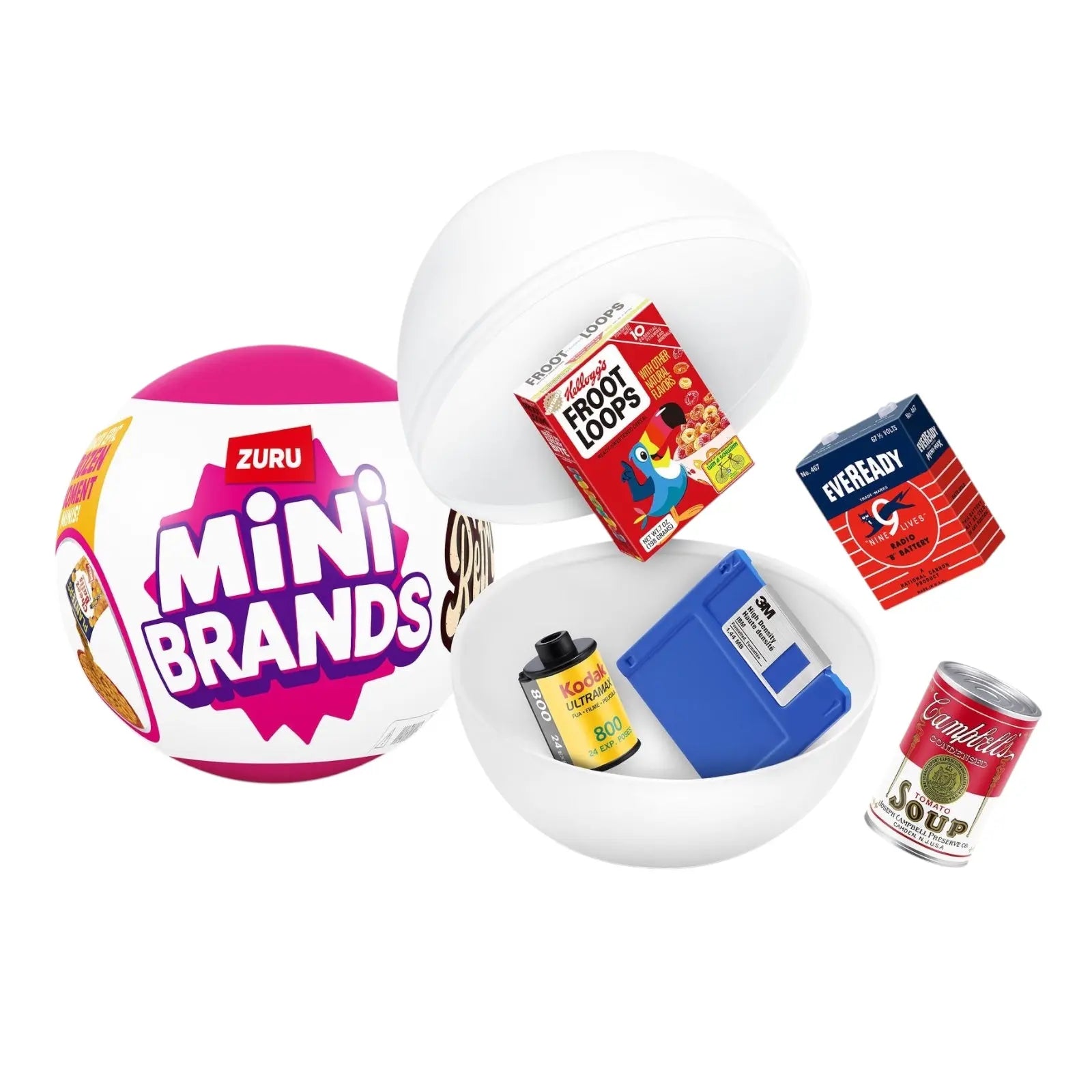 Mini Brands Retro Grocery Series 1 Capsule - Kawaii Toys