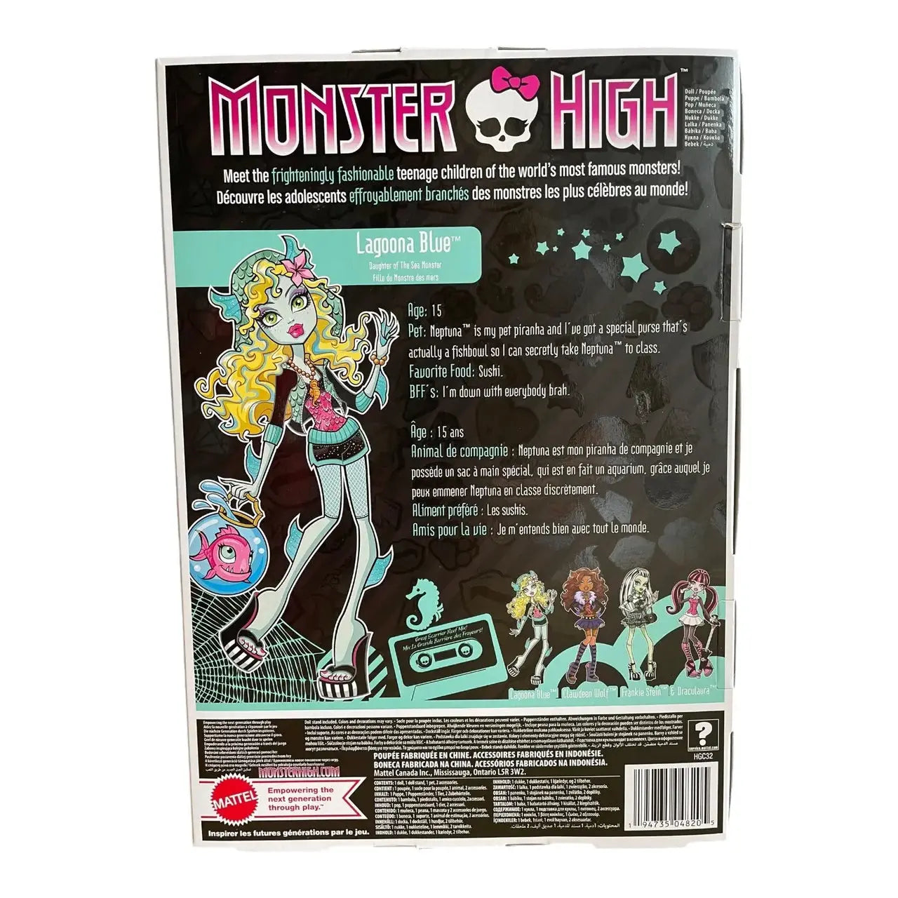 Monster High Boo-riginal Creeproduction Lagoona Blue Doll - My Store