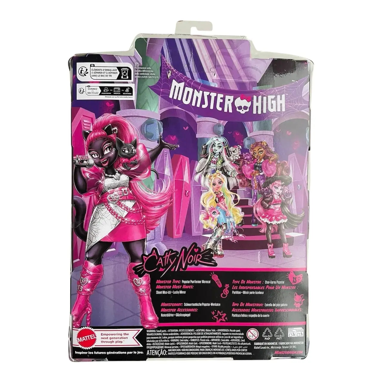 Monster High Catty Noir Doll Monster High