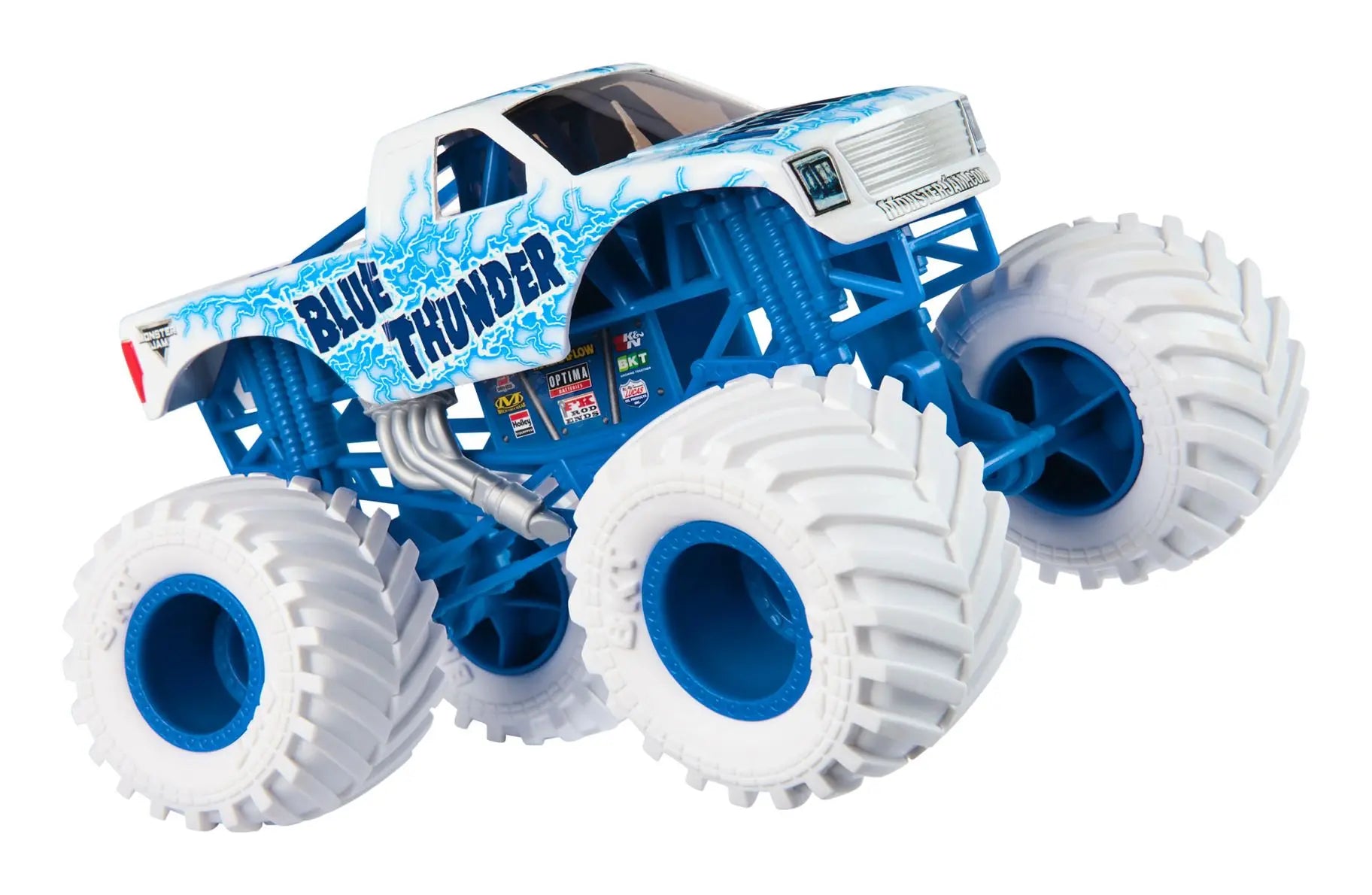 Monster Jam 1:24 Die Cast Blue Thunder - Kawaii Toys