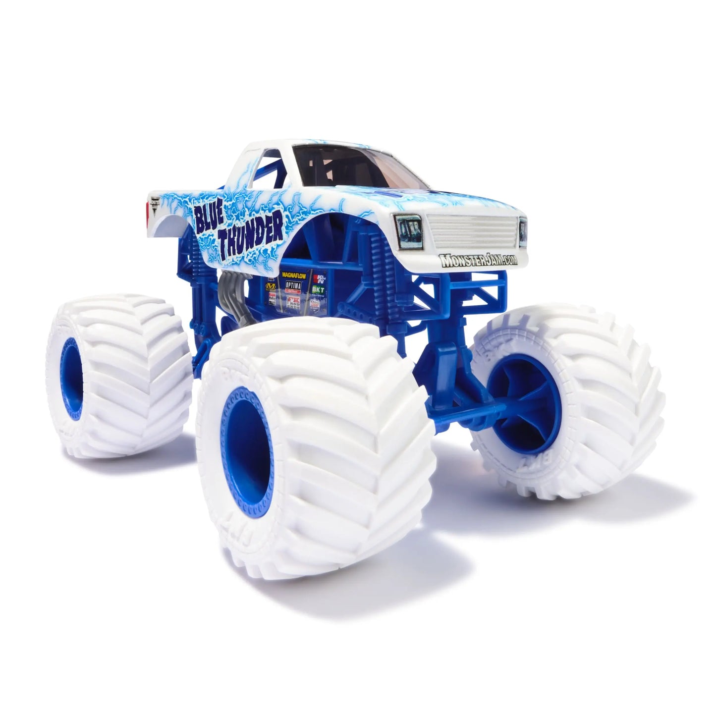 Monster Jam 1:24 Die Cast Blue Thunder - Kawaii Toys