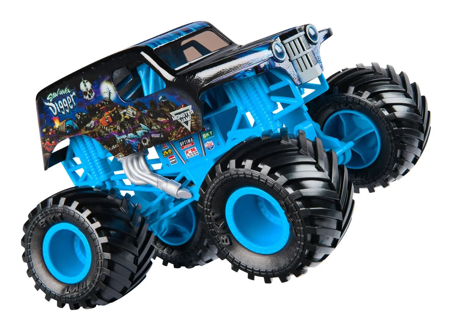 Monster Jam 1:24 Die Cast Son Uva Digger - Kawaii Toys