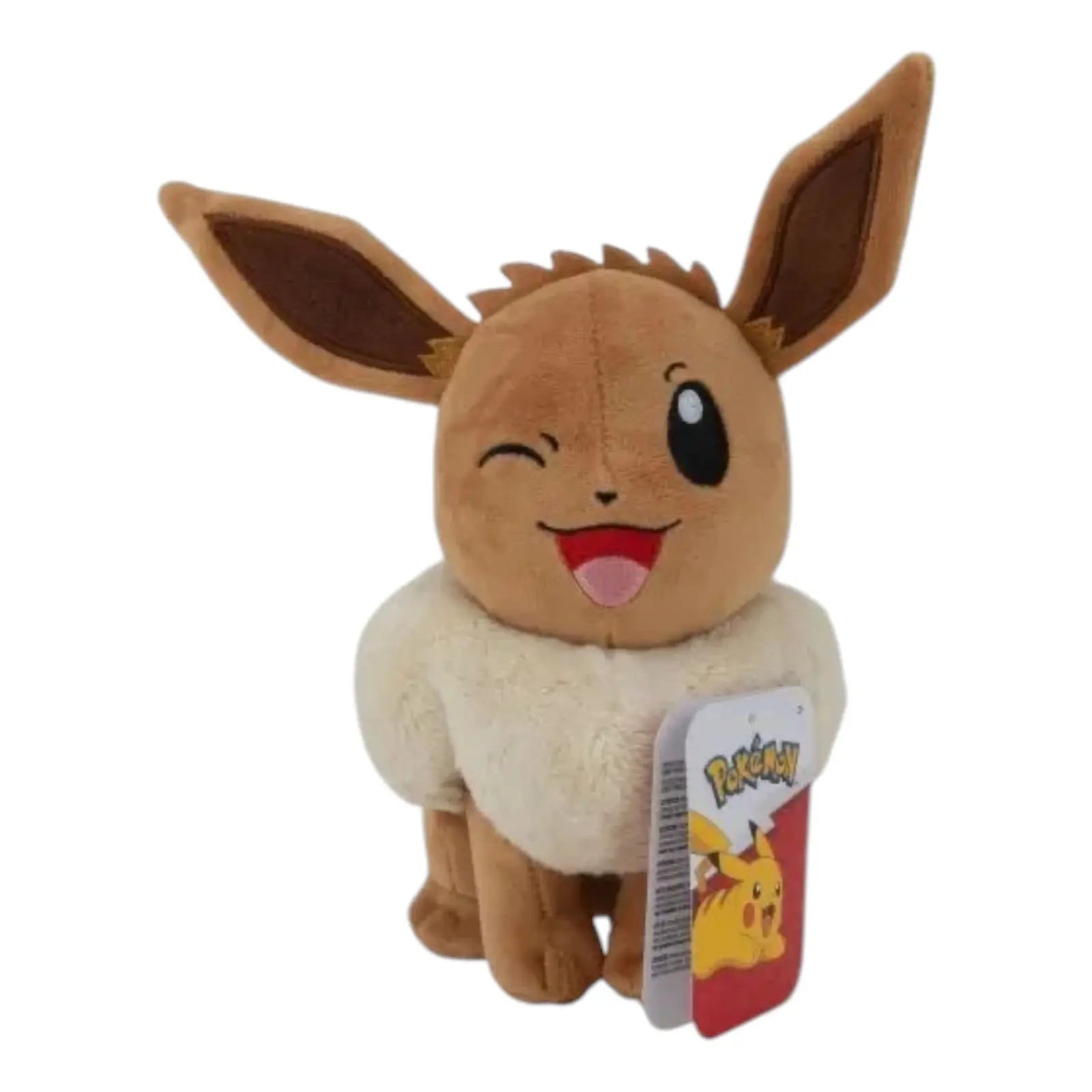 Pokemon 8" Eevee Winking Plush Pokemon