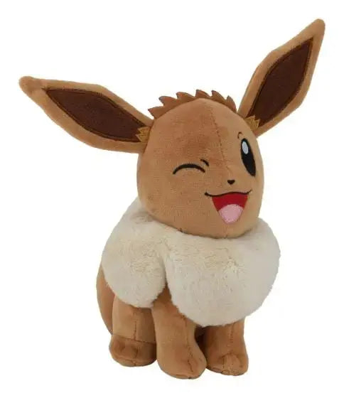 Pokemon 8" Eevee Winking Plush Pokemon