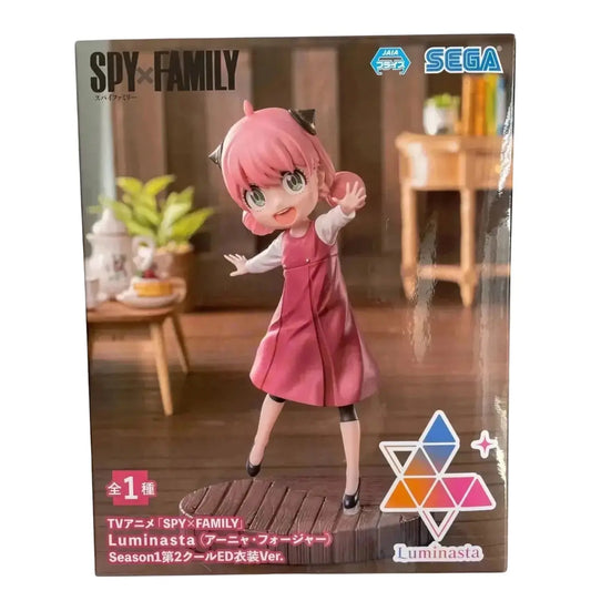 Spy x Family Luminasta PVC Statue Anya Forger Season 1 Cours 2 ED Coordination Ver. 15 cm Sega