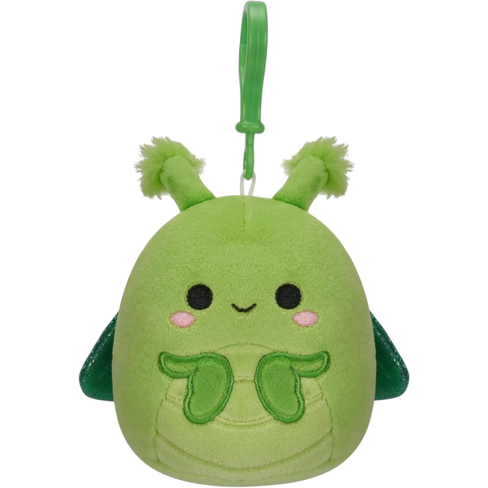 Squishmallows 3.5" Mini Clip-On Plush Trenton The Mantis Squishmallows