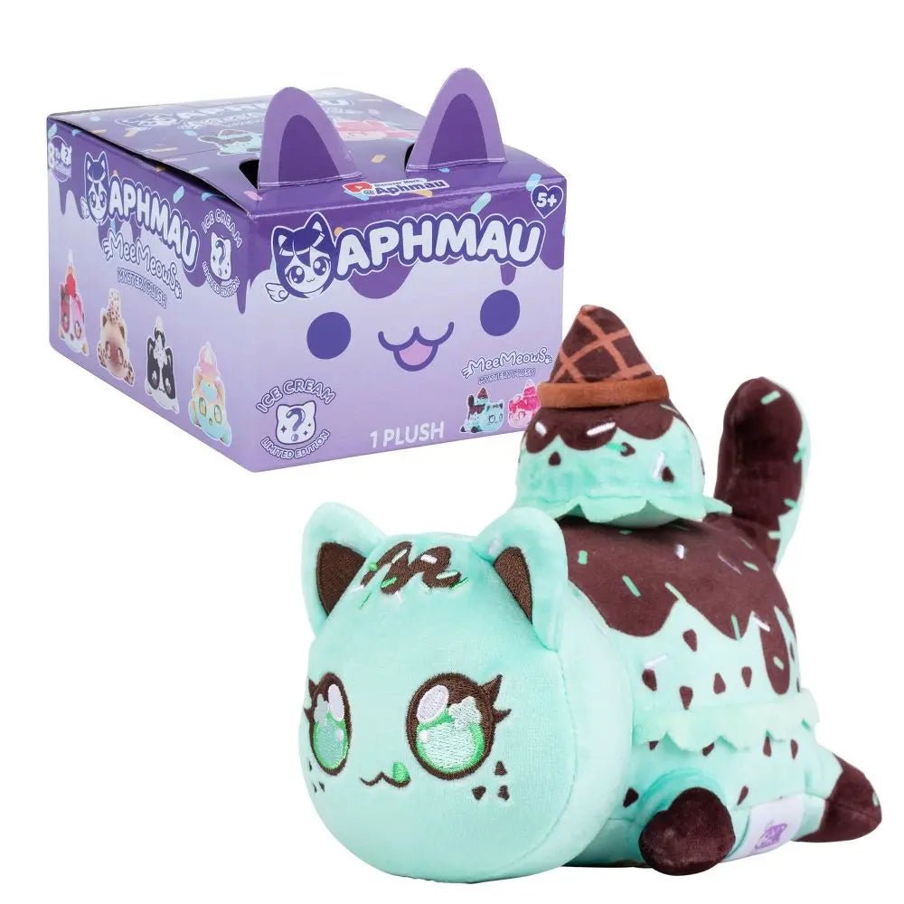 Aphmau 6" MeeMeow Mystery Plush - Ice Cream - Kawaii Toys