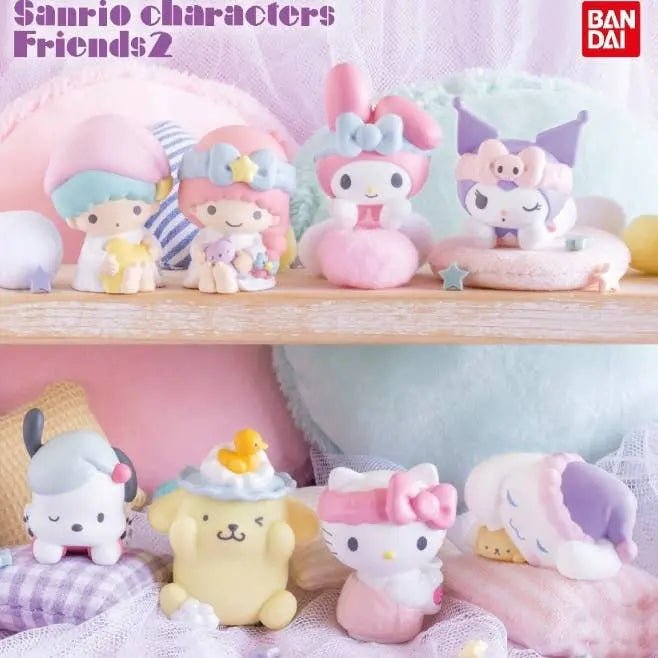 Bandai Sanrio Characters Candy Color Lovely Figure Blind Box - Kawaii Toys