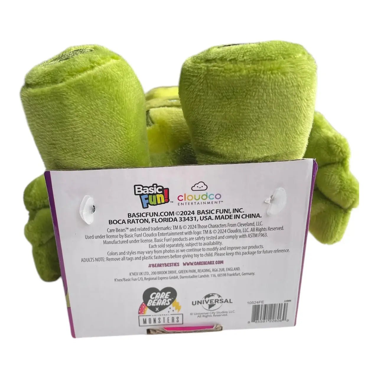 Care Bears 22cm Plush Universal Monsters Good Luck as the Creature from the Black Lagoon - Kawaii Toys