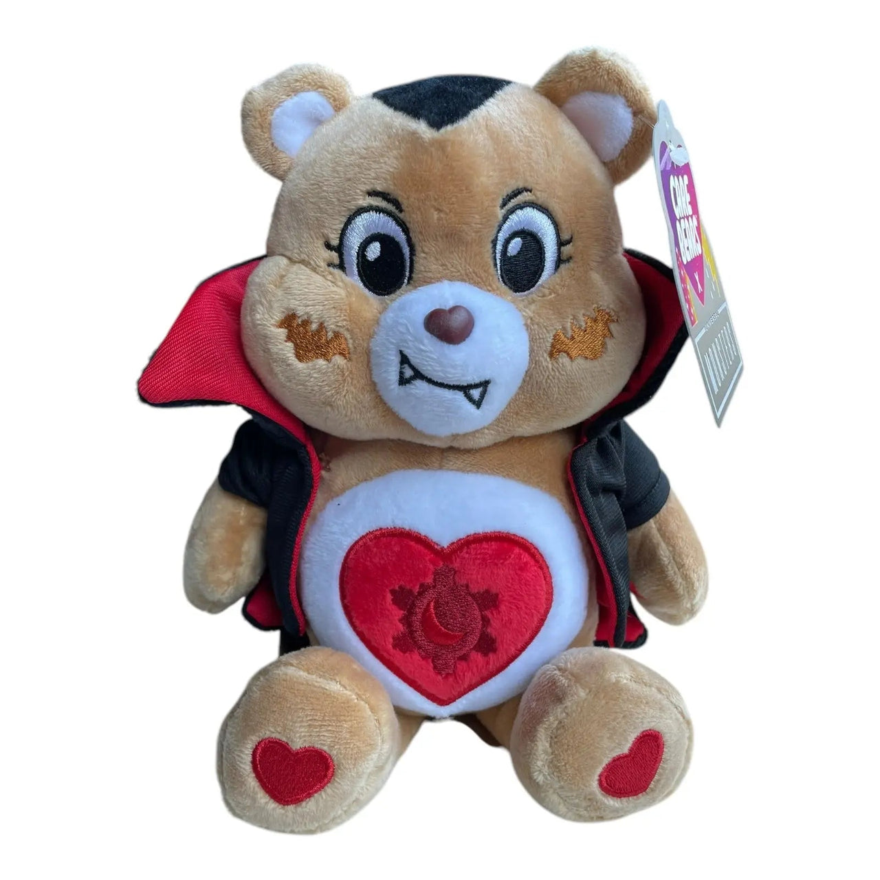 Care Bears 22cm Plush Universal Monsters Tenderheart as Dracula - Kawaii Toys