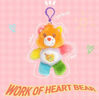 Care Bears Plush Keychain 14cm Work of Heart Bear - Kawaii Toys