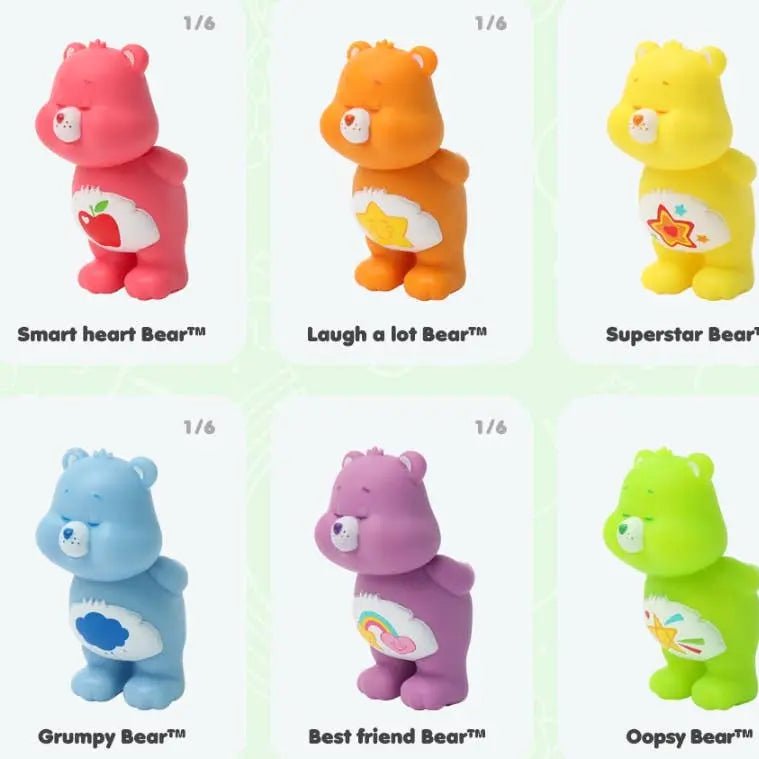 Care Bears Random Figure Blind Box Version 4 - Kawaii Toys