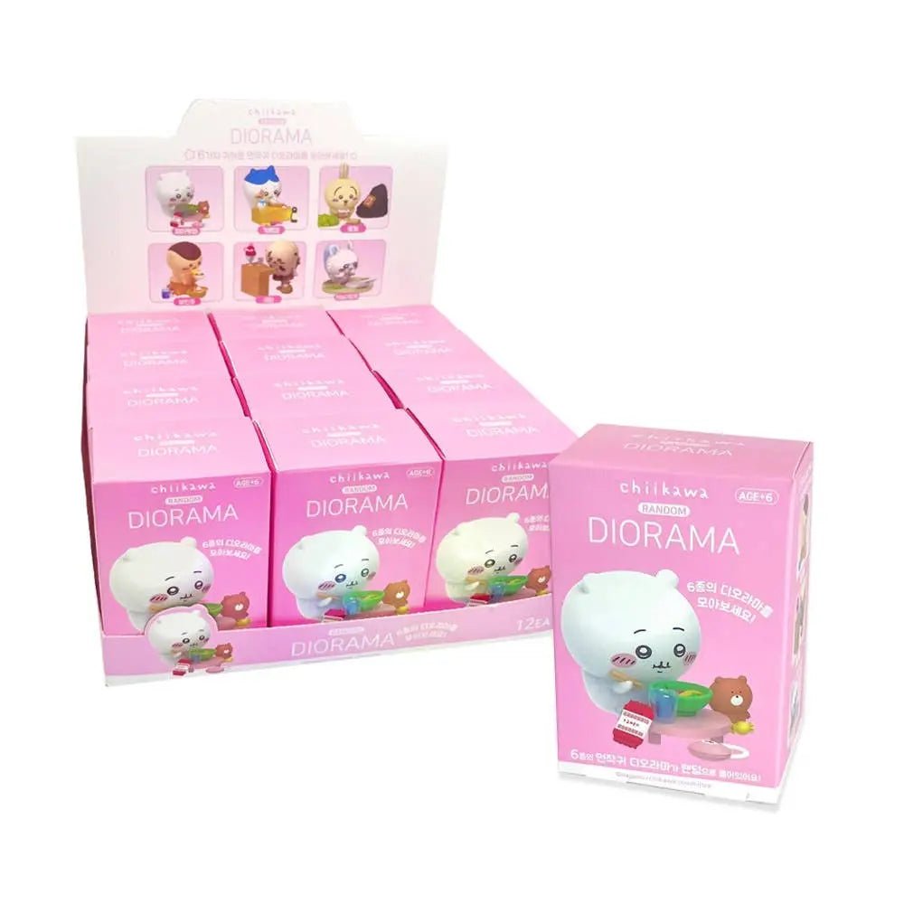 Chiikawa Random Diorama Figure Set Blind Box - Kawaii Toys