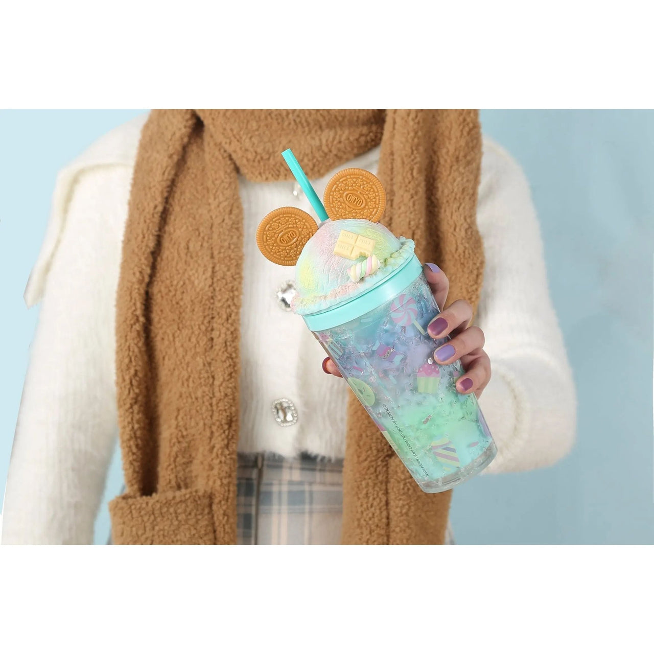Cookie Mouse Ear Sweets Rainbow Tumbler - Kawaii Toys