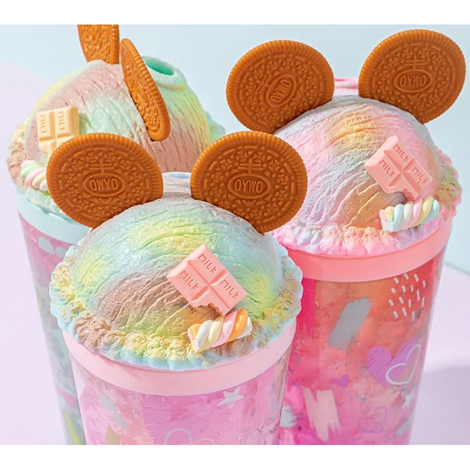 Cookie Mouse Ear Sweets Rainbow Tumbler - Kawaii Toys