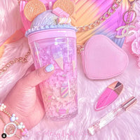 Cookie Mouse Ear Sweets Rainbow Tumbler - Kawaii Toys