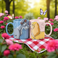 Disney Lady and the Tramp Kiss Pair Mug - Kawaii Toys