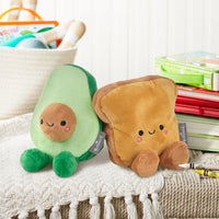 Hallmark Better Together Avocado & Toast Magnetic Soft Toy Pair - Kawaii Toys