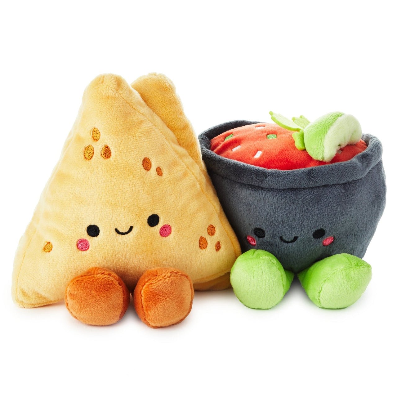 Hallmark Better Together Nacho & Salsa Magnetic Soft Toy Pair - Kawaii Toys