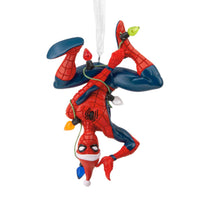 Hallmark Collectable Marvel Spider - Man Tangled Fairy Lights Ornament - Kawaii Toys