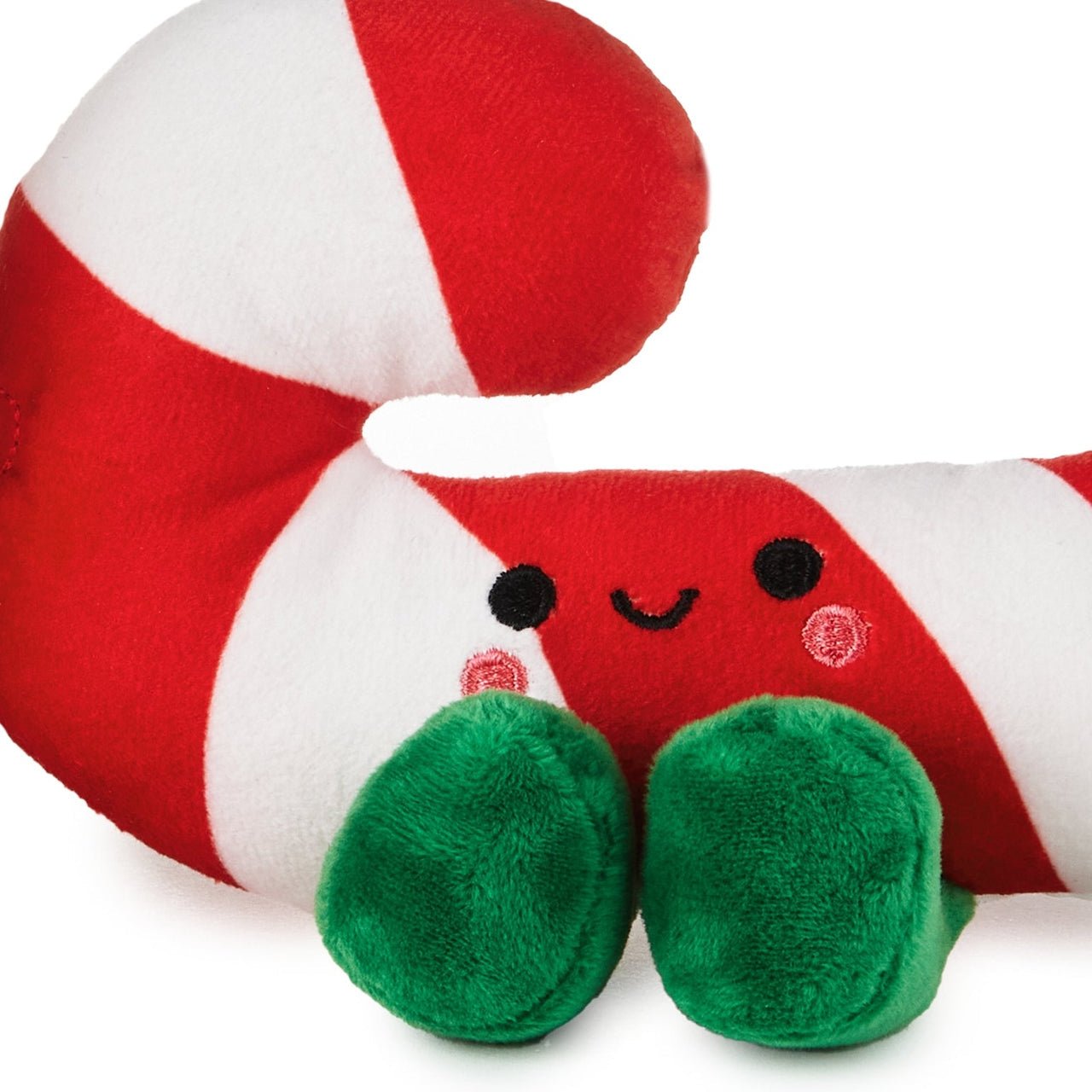Hallmark Gingerbread House and Candy Cane Magnetic Plush Pair - Kawaii Toys