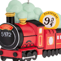 Hallmark Harry Potter Ornament Hogwarts Express & 9 3/4 Sign - Kawaii Toys