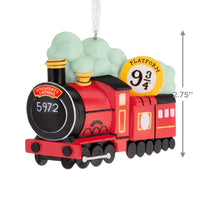 Hallmark Harry Potter Ornament Hogwarts Express & 9 3/4 Sign - Kawaii Toys