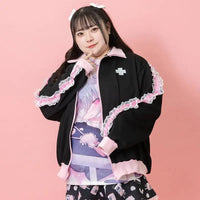 Harajuku Style Japanese Yami Kawaii Healing Heart Jacket - Kawaii Toys