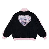 Harajuku Style Japanese Yami Kawaii Healing Heart Jacket - Kawaii Toys