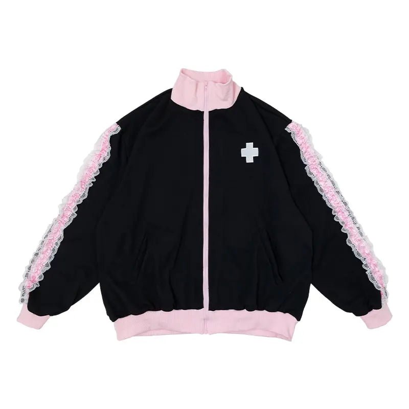 Harajuku Style Japanese Yami Kawaii Healing Heart Jacket - Kawaii Toys