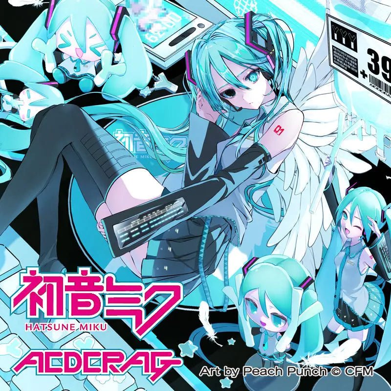 Harajuku Style Pastel Hatsune Miku Hoodie - Kawaii Toys