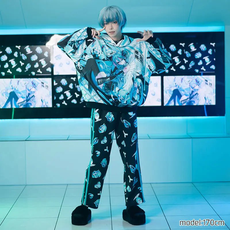 Harajuku Style Pastel Hatsune Miku Hoodie - Kawaii Toys