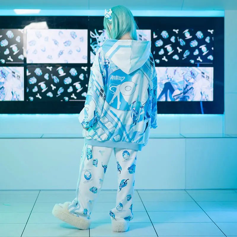 Harajuku Style Pastel Hatsune Miku Hoodie - Kawaii Toys