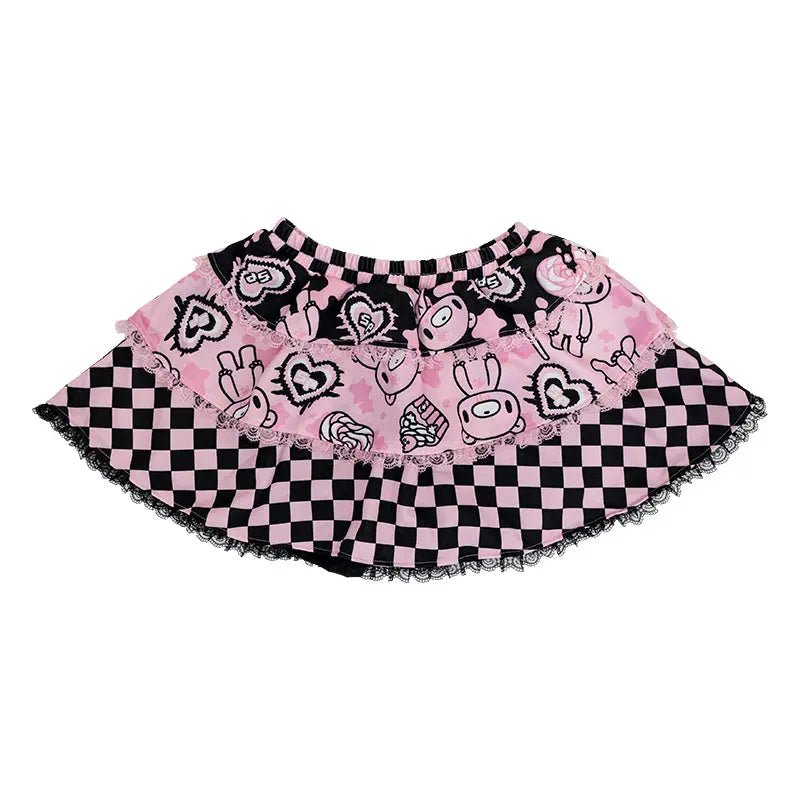 Harajuku Style Yami Kawaii Gloomy X Sophie Powers Cake Skirt - Kawaii Toys