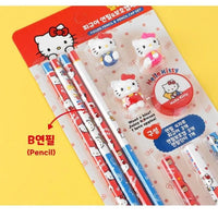 Hello Kitty Figure Pencil & Pencil Cap Set - Kawaii Toys