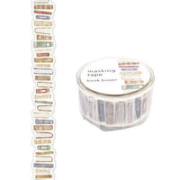 Japan Mind Wave Brown Book Masking Washi Tape - Kawaii Toys
