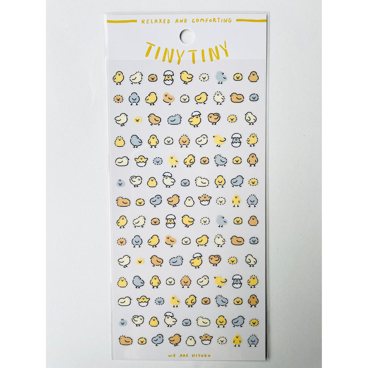 Japan Mind Wave Tiny Tiny We Are Hiyoko Kawaii Baby Chicks Stickers Sheet - Kawaii Toys