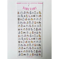 Japan Mind Wave Tiny Tiny We Are Usagi Kawaii Bunnies Stickers Sheet - Kawaii Toys