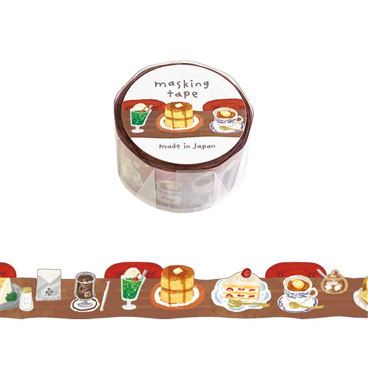 Japan Mind Wave Washi Tape Edge - less Masking Tape Desserts - Kawaii Toys