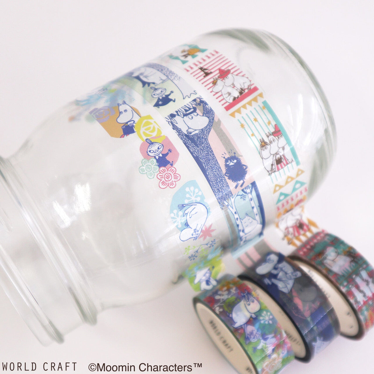 Japan World Craft Moomin Film Clear Washi Tape - Going - Kawaii Toys