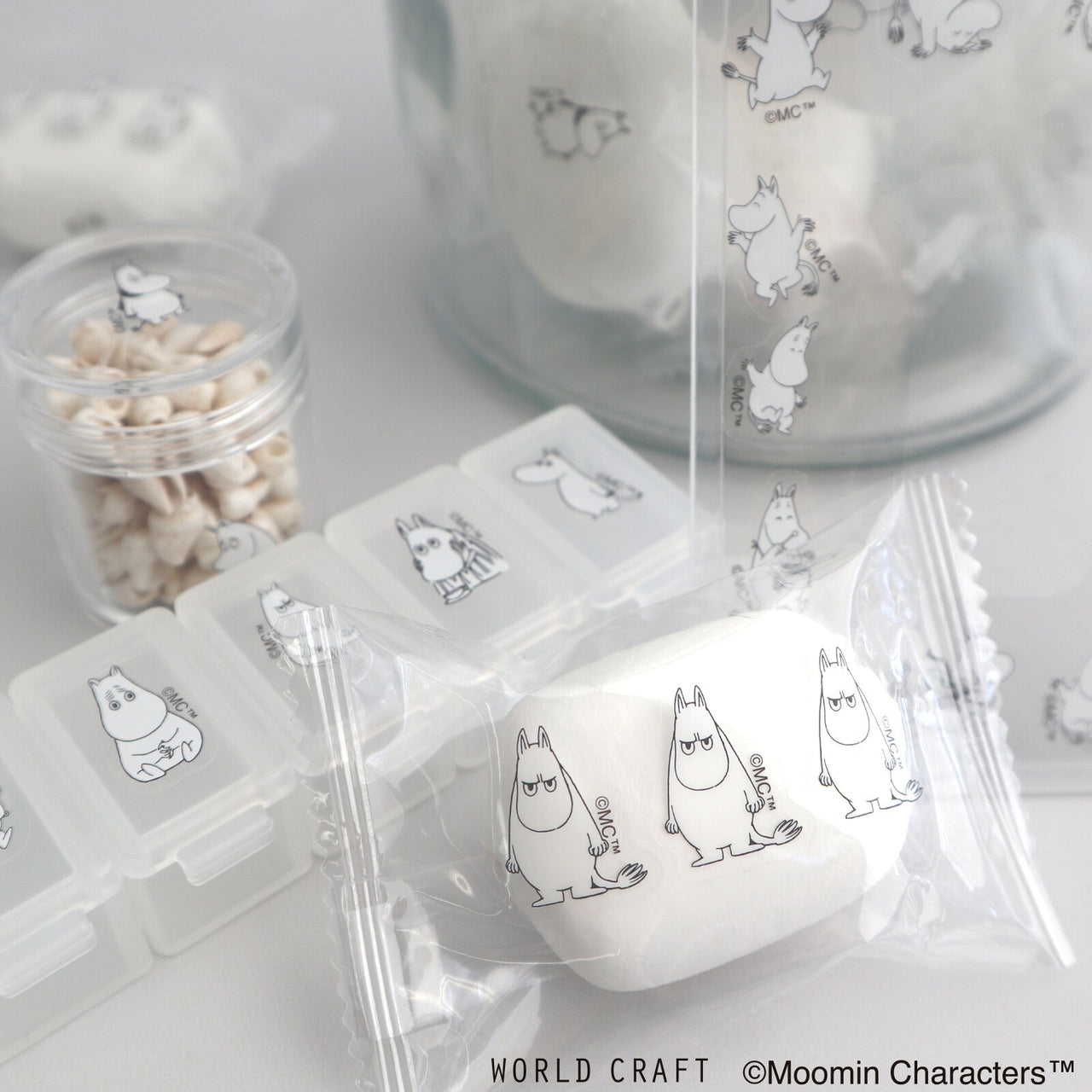 Japan World Craft Moomin Planner Stickers Face Series Ennui Moomin Troll - Kawaii Toys