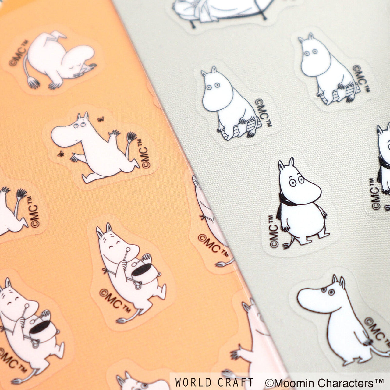 Japan World Craft Moomin Planner Stickers Face Series Happy Moomin Troll - Kawaii Toys
