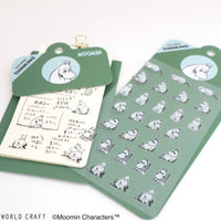 Japan World Craft Moomin Planner Stickers Face Series Thinking Moomin Troll - Kawaii Toys