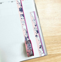Japan World Craft Moomin Washi Tape - Pink Border - Kawaii Toys